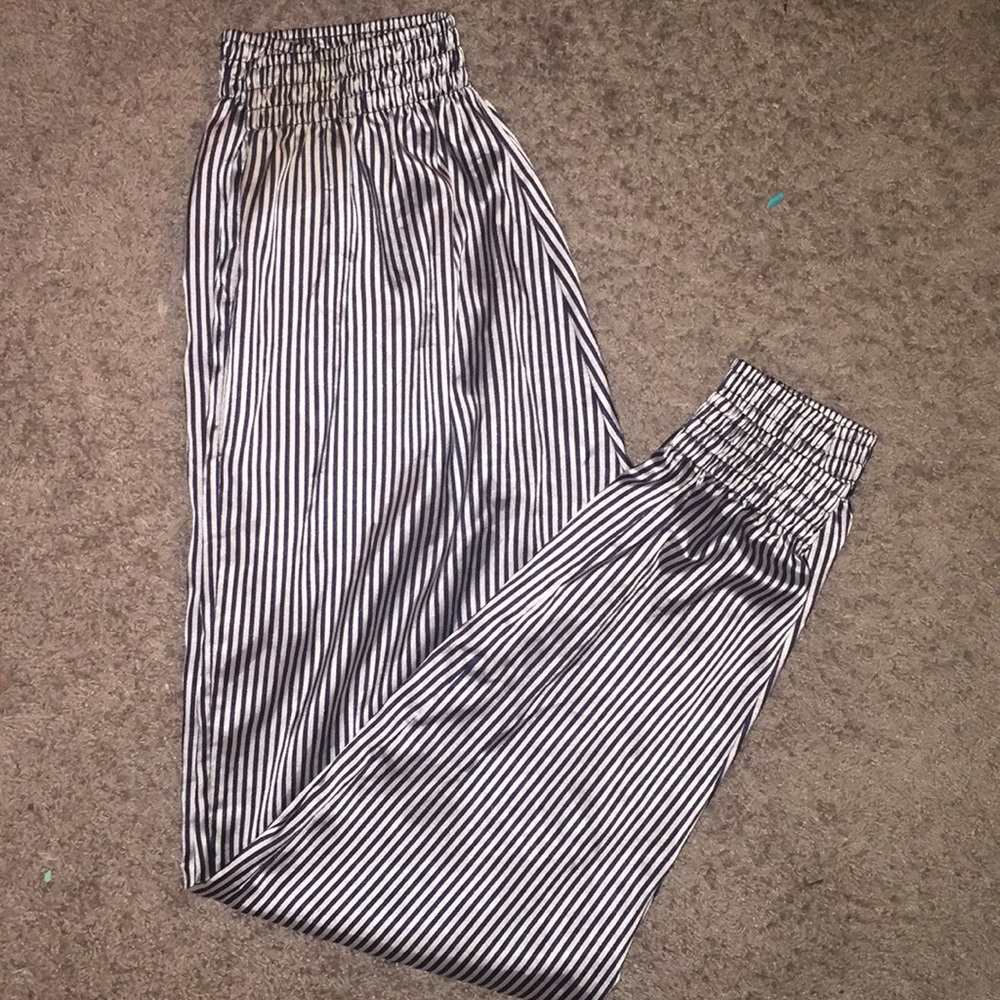 American apparel pin stripe pants